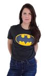 DC Comics Batman Men's Women's T-Shirt Black, Womens X-Small