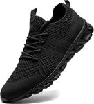 DISRATEBLU Mens Running Shoes Slip 