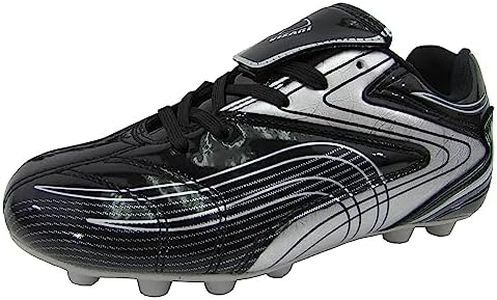 Vizari Striker Firm Ground Soccer Cleats - Premium Adult Soccer Cleats for Enhanced Performance on the Field - Mens Soccer Shoes with Durable Construction, Superior Grip, and Comfortable Fit