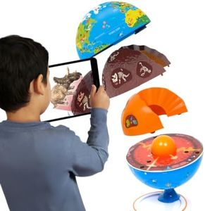 PlayShifu Orboot Core | Explore Earth’s Surface, Fossils, Minerals & Glowing Core | Openable Interactive Globe | Geography for Kids Toys | Ages 4 and Up