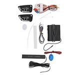 Push Button Remote Start System Kit, Easy To Install Keyless Entry Car Alarm System Durable DC12V for 12V Fuel Vehicles