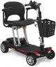 Golden Technologies Buzzaround Carry On Fold-Flat Travel Lithium Battery Lightweight Mobility Scooter (Red) Assorted