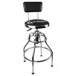 Olympia Tools 82-738 Adjustable Hydraulic Stool, Black