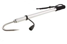 Blackr 120cm Telescopic Sea Fishing Gaff Stainless Spear Hook