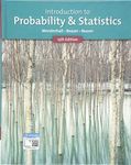 Introduction to Probability and Statistics