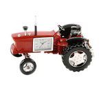 Widdop Bingham Mini Clock Tractor Red