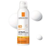 La Roche-Posay Anthelios Ultra-Light Sunscreen Lotion Spray Broad Spectrum SPF 60, Alcohol-Free, Oil-Free, Water Resistant, 5 Fl. Oz.