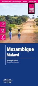 Mozambique and Malawi 2016 : Rip & Waterproof Map by Reise Know-How