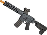 Evike Airsoft - Krytac Metal Trident MKII CRB AEG Airsoft Rifle (Model: Combat Grey / 400 FPS)