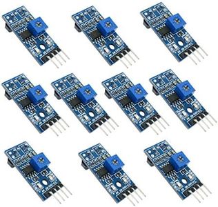 HiLetgo 10pcs TCRT5000 Infrared Reflective Sensor IR Photoelectric Switch Barrier Line Obstacle Avoidance Module Tracing Sensor Tracing Module for Arduino Smart Car Robot