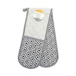 Beamfeature Country Club Lemons Double Oven Gloves (Geometric)