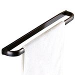 WINCASE Bronze Towel Holder, Oil Rubbed Towel Bar 24 Inch, Bath Towel Rod Wall Mounted Brushed Bronze Wall Mounted with Concealed Screws