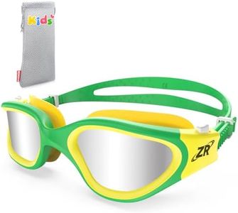 ZIONOR Kids Swim Goggles, G1 MINI UV Protection Anti-Fog Polarized Swimming Goggles for Age 6-14