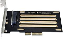 xiwai PCI-E 3.0 x4 Lane to U.2 U2 Kit SFF-8639 Host Adapter for Intel Motherboard & 750 NVMe PCIe SSD