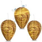 ARCHETYPE BRANDS Nest Decoys - Waterproof Outdoor Decorative Artificial Hives - 3 Pack