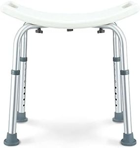 Adjustable Shower Chair Tub Bathtub Seat Bath Bench Shower Stool for Elderly Disabled Seniors Bathroom