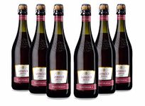 Sant'Orsola Lambrusco Emilia IGT Sparkling Red Wine, 6 x 750ml