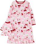 Carter's Girls' 4-14 Jersey Gown and Doll Dress Set - Multicoloured - Small