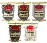 Healthy Seeds Pack 1.25 Kg(Healthy Seeds Combo of Chia Seeds, Sunflower Seeds, Flax Seeds, Pumpkin Seeds, Quinoa Seeds)