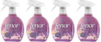 Lenor Crease Releaser Spray, Removes Creases in Fabric, 500ml, Exotic Bloom Scent, 4Pk