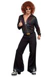 Dreamgirl Men's Disco Dude Costume, Multi-Colored, X-Large