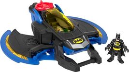 Imaginext DC Super Friends Batman Toy Plane, Batwing with Poseable Figure & 4 Accessories for Preschool Kids Ages 3+ Years, GKJ22