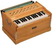 Aarohi S32 "Travel" Harmonium | Professionally Tuned & Refined in U.S. | Indian Instrument ~ Handmade, Perfect for Yoga, Kirtan