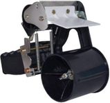 MERAKI Ikon Tape Cutter Size 3 inch Tape Dispenser, Tape Dispenser Stainless Steel Blade (Manual) (Black)