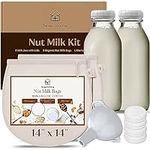 Nut Milk Bag Kit 5 Piece Set. 2 14”