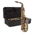 Alto Saxophone by Gear4music, Black & Gold