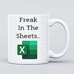 Freak In The Sheets Rude Large Heavy Duty Ceramic Novelty Funny Coffee Mug, Cup for Men & Women, Girls & Boys – Gift for Birthday, Leaving, Christmas, Retirement Gift, New Job, Boss, Colleague