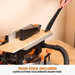 Evolution Mitre Table Saw – R210MTS-G2, Multi-Material Cutting