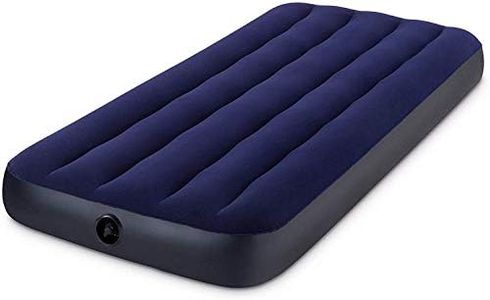 IRIS Inflatable Twin Classic Downy Air Bed/Mattress Deluxe High Dura-Beam Airbed with Fiber-Tech Construction (30" x 75" x 10")