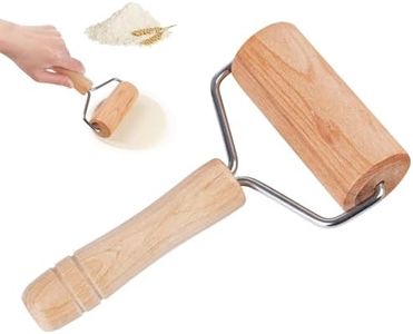 Dmikcav Rolling Pin, Wooden Rolling Pins For Baking, Pizza Dough Roller, Not Easy To Crack, Non-Stick Wood Pastry Roller, Essential Kitchen Utensils.