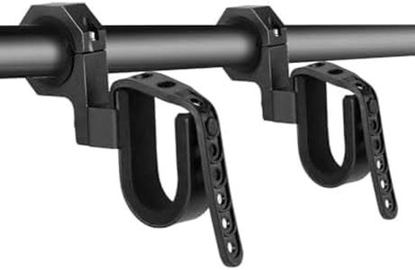 KEMIMOTO UTV Tool Holder Rack 2 Sets, Roll Bar UTV Tool Holder Shovel Mount Bow Rack Fits for 1.75”-2" Roll Bars Compatible with Snowmobile Golf Cart