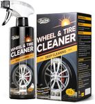 toretark Wheel Cleaner & Tire Cleaner & Rim Cleaner, Professional 3 in 1 Car Wash Iron Remover Cleaning Spray for Car Detailing Supplies 16 Fl Oz