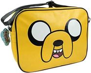 Kids Character Yellow Faux Leather Shoulder Strap Messenger Bag