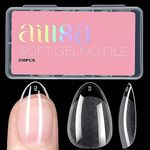 AILLSA Short Almond Nail Tips Soft 