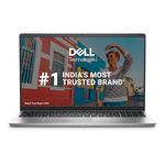 Dell Inspiron 3520 Laptop, Intel Core i3-1215U Processor, 8GB, 512GB, 15.6" (39.62cm) FHD Display, Win 11 + MSO'21, 15 Month McAfee Antivirus, Silver, Thin & Light-1.65kg