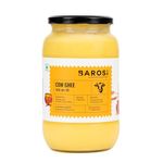 BAROSI Desi Cow Ghee 1 Litre | Danedar Ghee | Lab Tested | Grass-Fed Desi Cow |Naturally Rich In Good Fats & Antioxidants | Suitable for Daily Cooking | Rich Aroma, Golden Colour | Glass Jar(1000 ml)