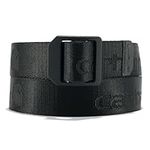 Carhartt Men's NYLON WEBBING LADDER LOCK BELT, Black, M