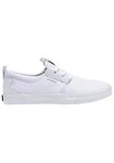 Supra Mens Flow Skate Shoes, White White - Vulcanised Footwear UK 7