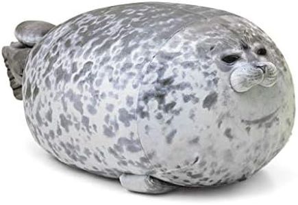 AOLIGE 23.6 Inch Chubby Blob Seal Pillow Stuffed Cotton Plush Animals Toy Big for Kids