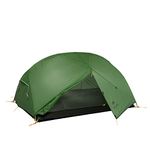 Naturehike Mongar 2 Men Lightweight Camping Tent for 3 Seasons, Free Standing, Portable, for Outdoor, Cycling, Camping, Mountaineering