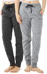 TEX2FIT 2-Pack Joggers for Women wi