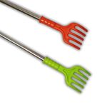 ADIMAC 2-Pack Itching Stick Back Scratcher & Massager - Plastic Handle, Multicolor Itching Relief Stick for Back, Body Scalp Hard-to-Reach Areas Portable Durable Lightweight Easy-to-Use Scratch Tool for Instant Comfort & Relaxation.