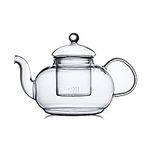 CNGLASS Glass Teapot Stovetop Safe,