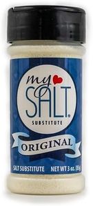 MySALT – Tastes Like Salt, Not a Substitute – Sodium-Free Salt Alternative with Clean Label Nutrients for Cooking & Table Use – 3 oz