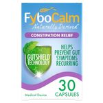 FyboCalm, 30 Capsules, Constipation Relief, IBS Relief for Adults, Bloating, Stool Softener, Laxative, Gut Cleanse, Long-Lasting, Naturally Derived, Laxatives, Digestion and Nausea