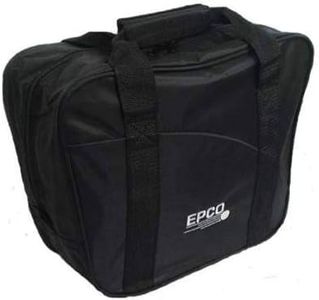 5pin Bowling Combo Bag-Black (2balls) (Black, 2 Ball Bag)